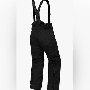 FXR Clutch Black Snowmobile Pants W/ Float Technology Boys 10